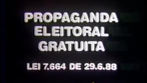 Horário Eleitoral Gratuito ??/??/1988 (São Paulo)