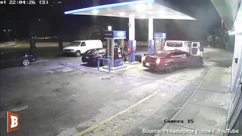Masked Men Jump from Van, Steal Car at Gunpoint in Shocking Gas Station Ambush