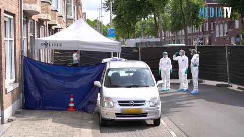 Vrouw overleden na val uit raam Wolphaertsbocht Rotterdam, zwaargewonde man achter woning