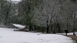 Europe hit with flurries of snow