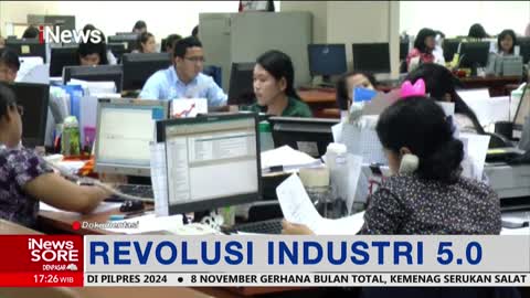 Indonesia Belum Siap Hadapi Revolusi Industri 5.0 #iNewsSore 05/11