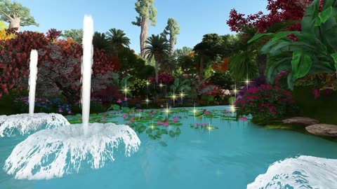 4K- Most beautiful fantasy flower garden that you have never seen