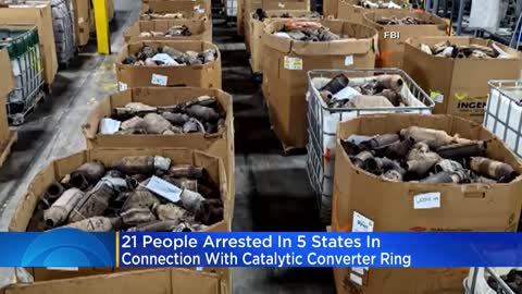 Federal authorities bust catalytic converter ring, with parts sent to New Jersey