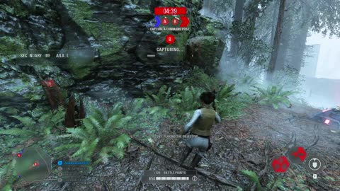 Star Wars Battlefront II: Instant Action Mission (Attack) Rebel Alliance Endor Gameplay