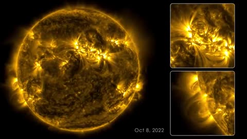 3192 hours footage of sun