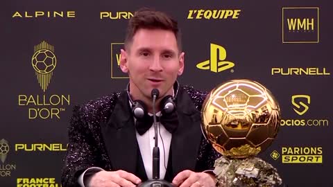 Messi claims seventh Ballon d'Or