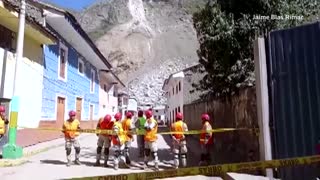 Landslide in Peru affects 200 people, leaves some homeless
