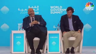Breaking News Live Today Tucker Carlson Interview in Dubai World Government Summit