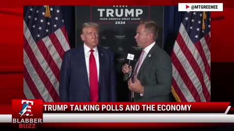 Trump Talking Polls And The Economy