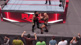 WWE 2K22: The Rock Challenges Roman Reigns for the WWE Championship