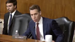 Josh Hawley goes NUCLEAR on Biden's clueless Interior Secretary for insane statement