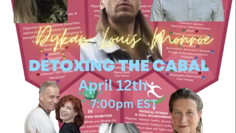 Detoxing the Cabal: Special Guest: DYLAN MONROE with Deep State Mapping Project 4/12/23
