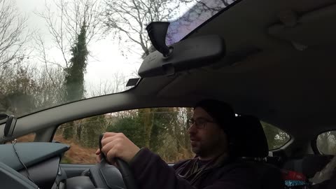 Vlog . Driving. South Devon March 2023