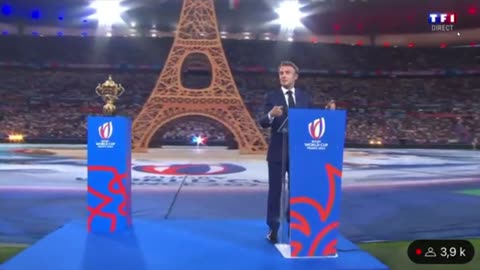 French President Macron Booed by Entire Stadium at Rugby World Cup