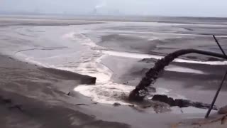 WIND TURBINES MADE THIS RADIOACTIVE SLUDGE SEA- on #WorldEnvionmentDay