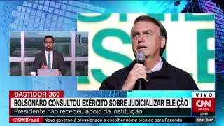 Bolsonaro consultou o Exército sobre judicializar a eleição | CNN 360º
