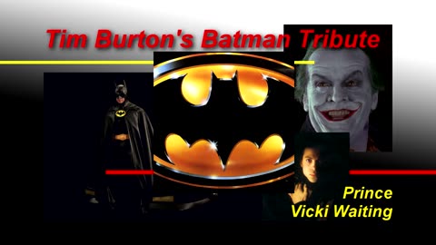 Tim Burton's Batman Tribute Video