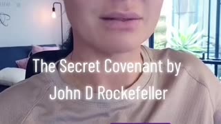 John D. Rockefeller: The Secret Covenant: woman read text