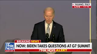 Bumbling Biden Says He's "Extremely Proud Of [His] Son" After Hunter's Conviction