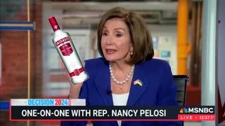 Nancy Pelosi loves Vodka