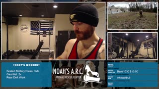 Old"ish" Dudes Lift Big"ish" Weights [Week 9] - Boulder Shoulders // Animal Rescue Stream :)