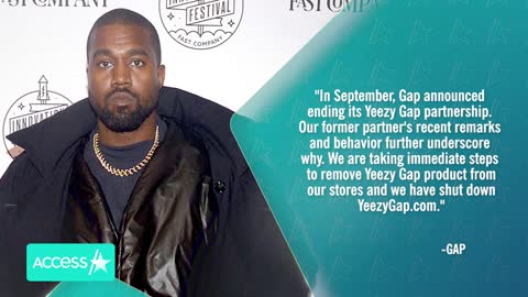 Kanye West Dropped By Adidas & Gap Over Antisemitic Remarks