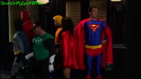 Heroes Fighting Crime - The Big Bang Theory