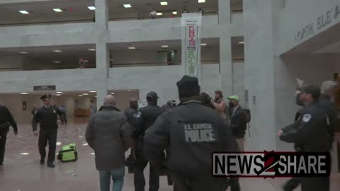 Pro-Palestine protesters were arrested by DC Police