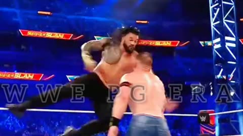 John Cena Vs Roman Reings