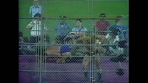 Bruno Sammartino VS Larry Zbyszko Steele Cage Match Shea Stadium 1980