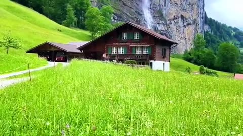 🌋 Beautiful Nature Of Switzerland 🌋Beautiful Swiss Nature Relaxing Music Video #short 3