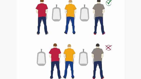 Know the urinal rules!