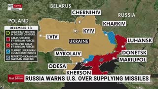 Russia warns US over supplying missiles to Ukraine