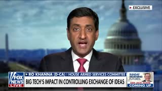 Ro Khanna calls on Congress to address Big Tech issues