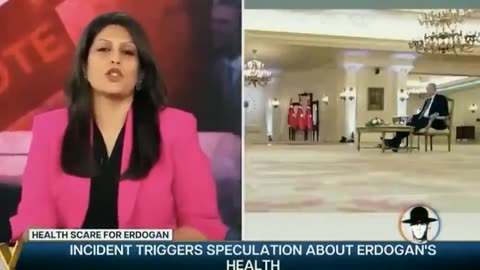 Erdogan just had a heart attack on live TV