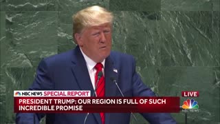 President Donald Trump’s Full Address To The 2019 United Nations General Assembly