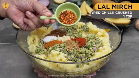 Potato Chatkhara Kabab/cutlets | Chatkhara Aloo Kabab Recipe by Food Fusion