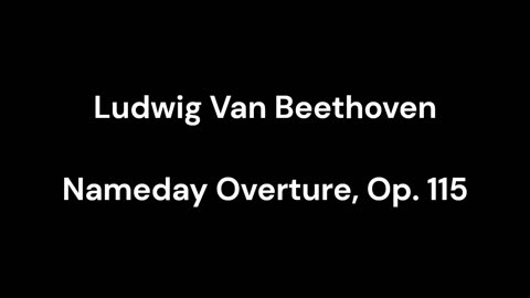 Nameday Overture, Op. 115