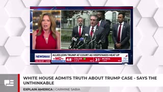 White House Admits Truth About Trump Case - Says The Unthinkable