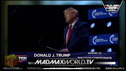 Trump Says No To Fascism at Turning Point USA - Speech Highlights The Alex Jones Show