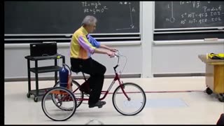 Newton's third law - Best Demonstration EVER !! - by Prof. Walter Lewin