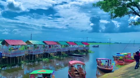 Water resort in Bangladesh
