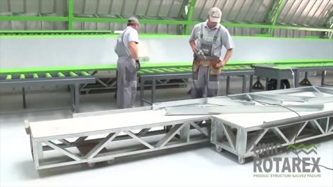 Lighweight steel structures factory Unic Rotarex®