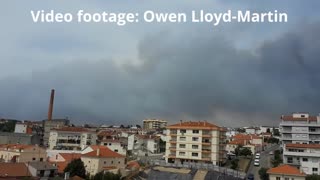 Portuguese Fire news: 12th July, 2022 - Caranguejeira (near Leiria)