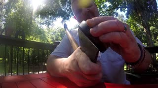 HOW TO SHARPEN ANY BLADE WITH JUST A STONE !