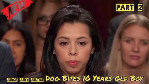 Dog Bites 10 Years Old Boy | Part 2 | Judge Judy Justice