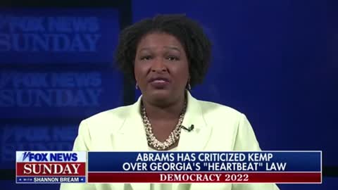 CRAZY Pro-Choice Dem Stacey Abrams: We Don't Know When Pregnancy Begins