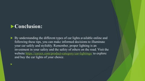 Navigating the Beam: A Guide to Buying Car Lights Online