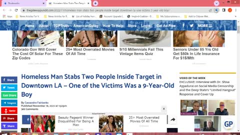 Chaos News Special Homeless Man Stabs People In LA Target Store Edition