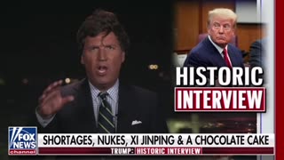 I was struck by how legitimately impressed Tucker was with DJT